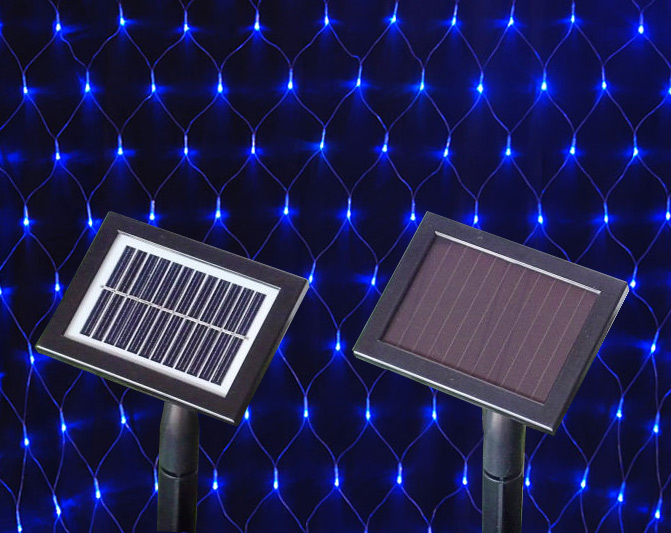 Custom Solar Net Lights/LED Solar Curtain Lights