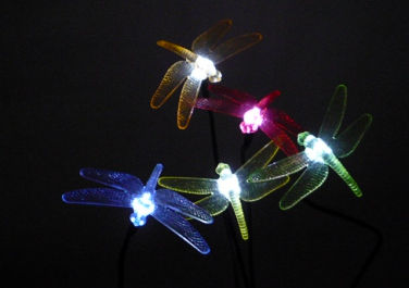 Solar dragonfly garden Stake Lights